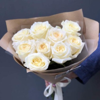 Букет из пионовидных роз