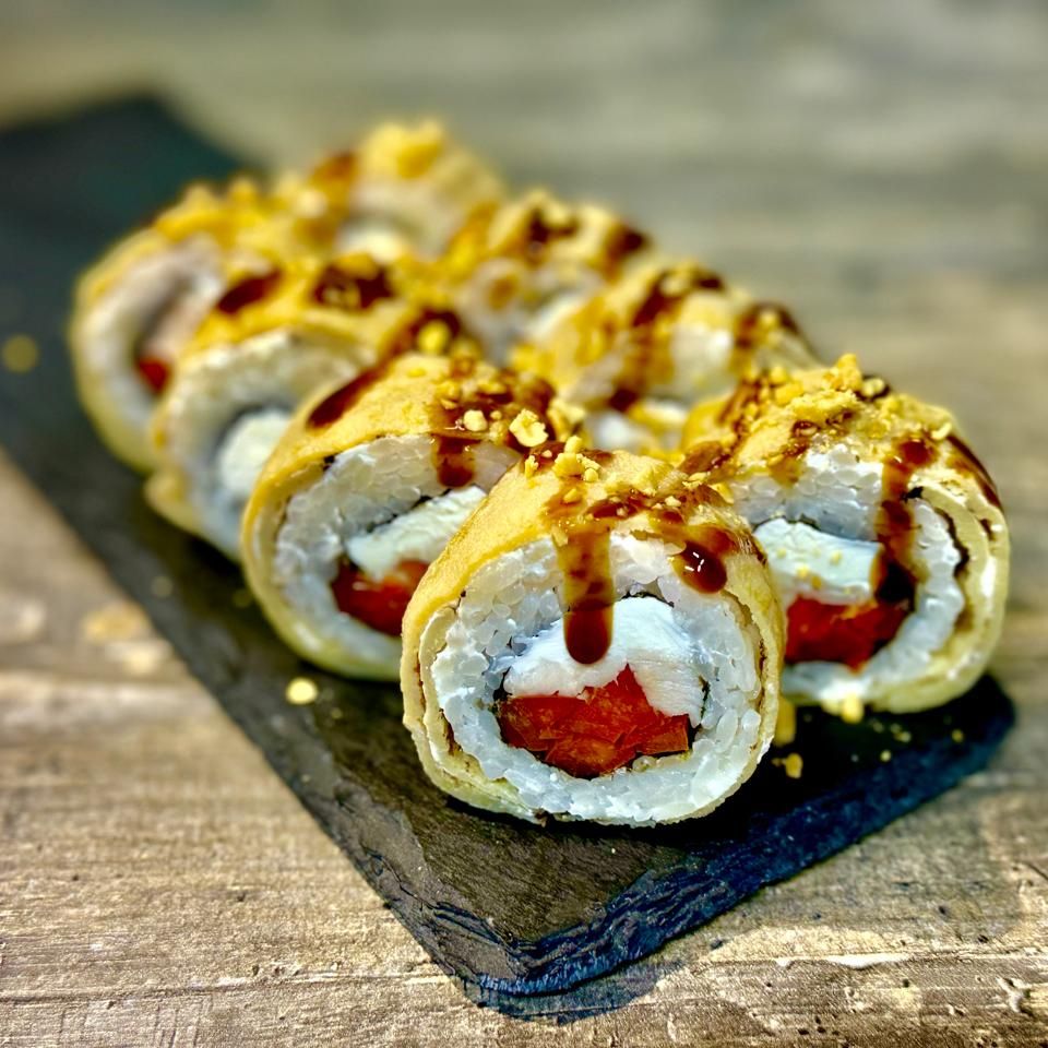 Блинролл с курицей