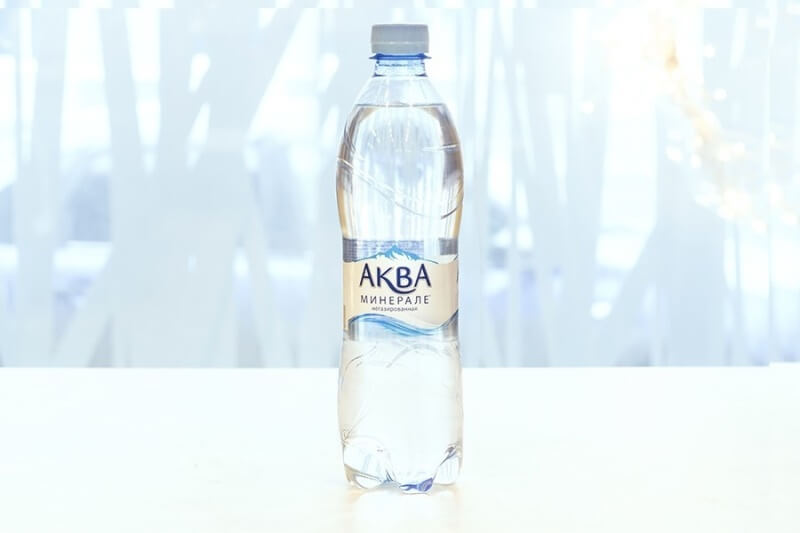 Вода аква минерале негаз. 0,5л