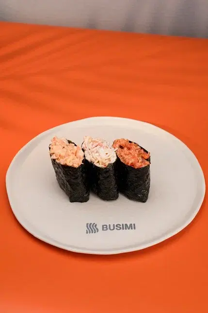Гункан с креветкой