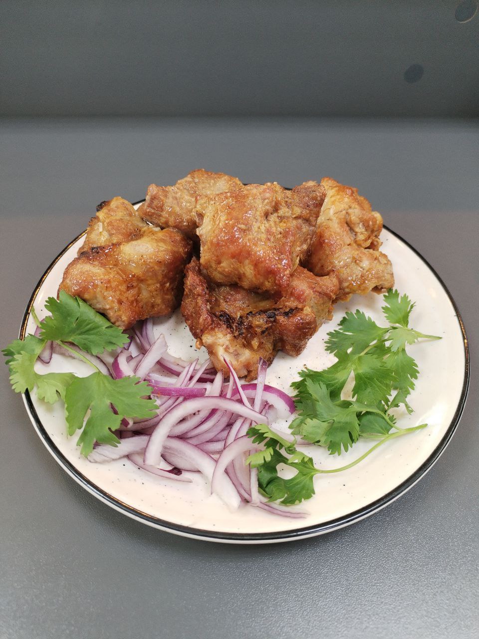 Шашлык из свиной шеи (готовый)