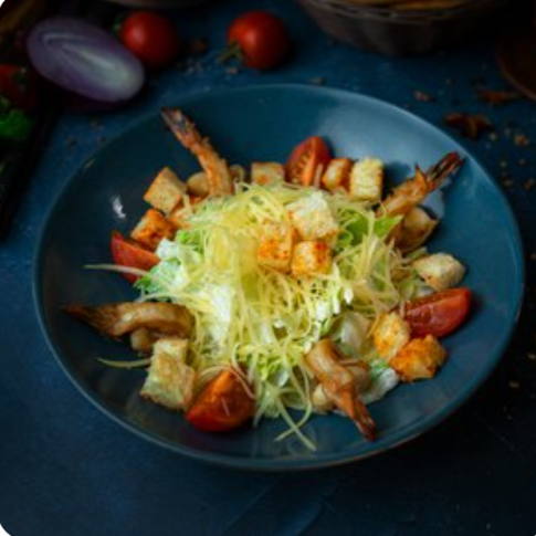 Цезарь с креветками