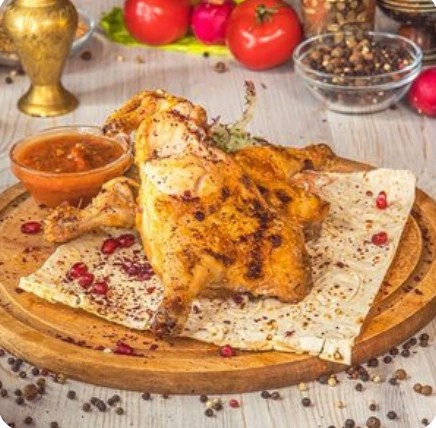 Целый цыплёнок Пири-Пири