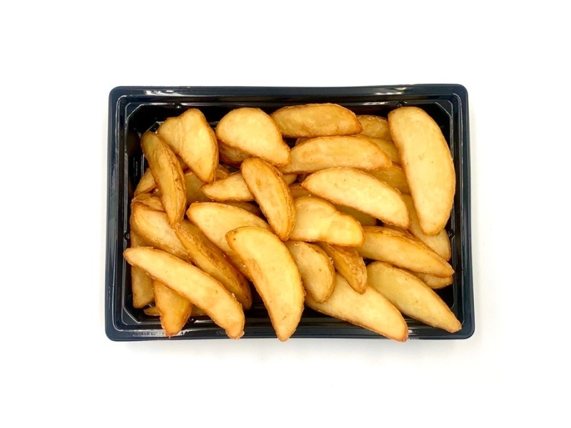 Картофельные дольки с кетчупом