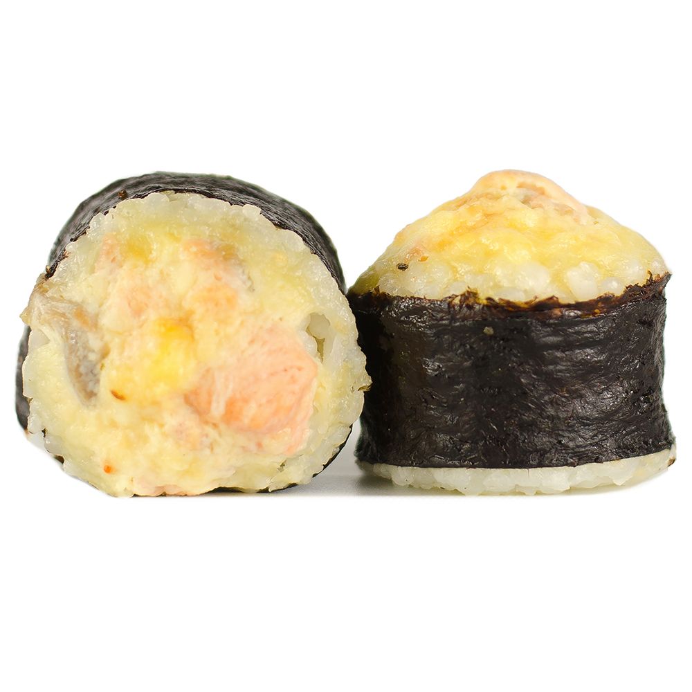 Запеченный лосось с креветкой 4 шт.