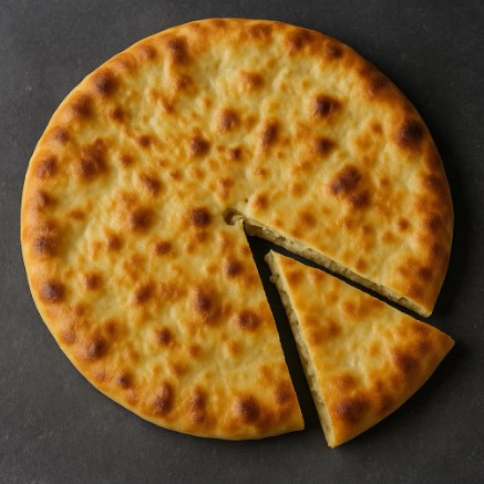 Пирог с осетинским сыром и зеленым луком 24 см