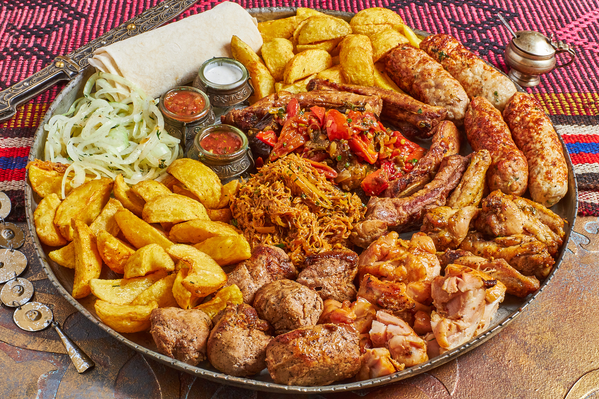 Мясной пир "Казбеги" - 4 персоны