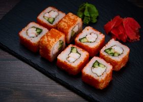 Калифорния с креветкой 