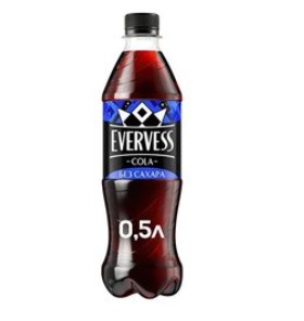 Эвервесс Кола Без сахара 500 мл