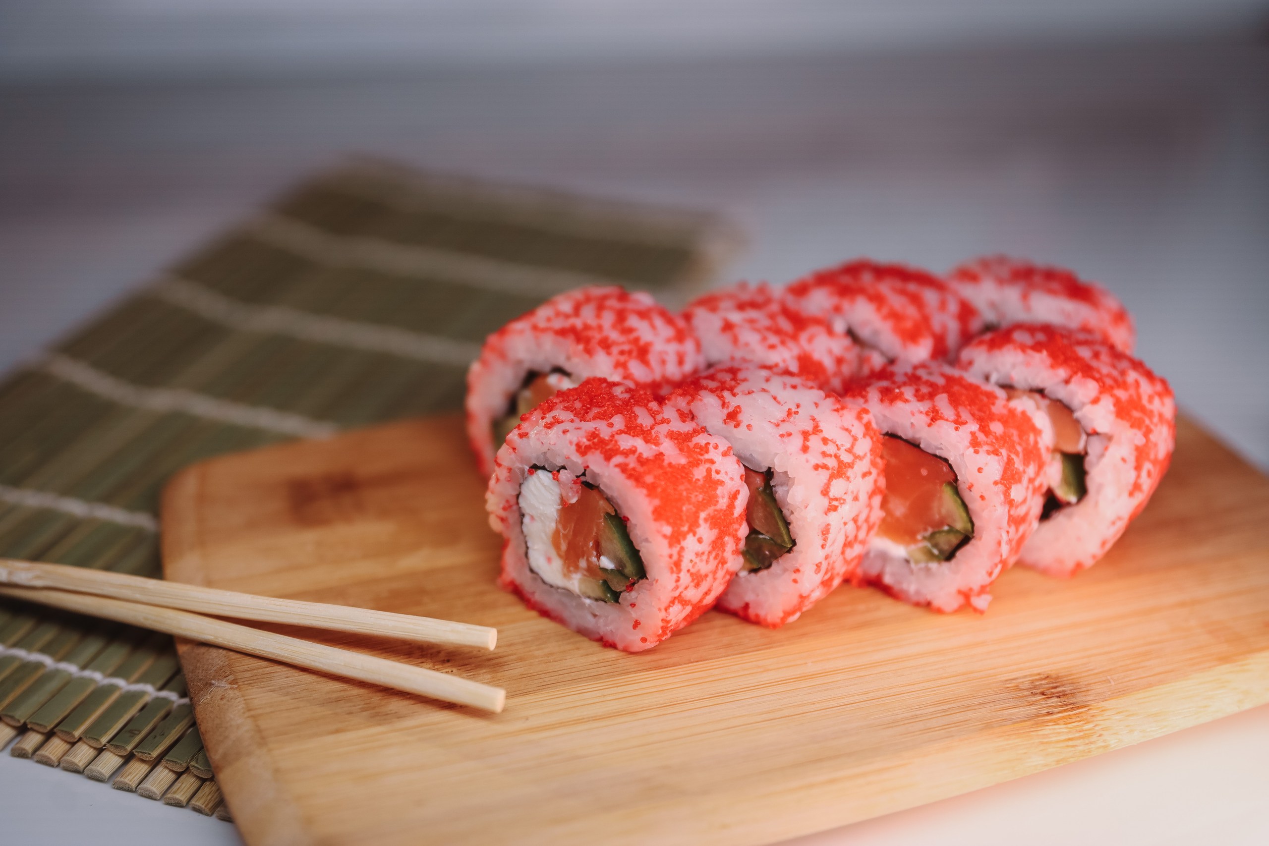 Калифорния с лососем