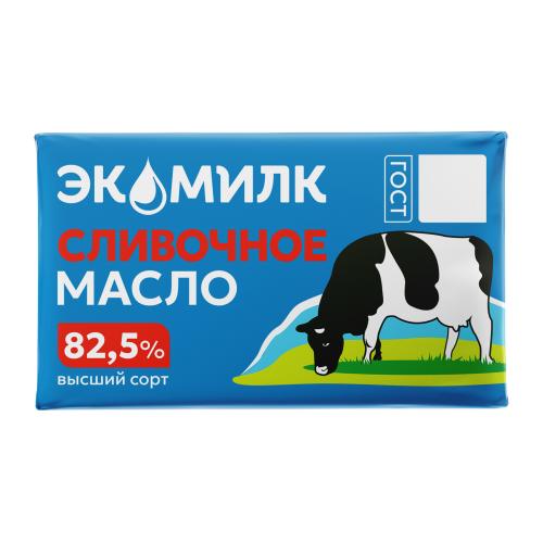 Масло сливочное Экомилк 82.5% 180г