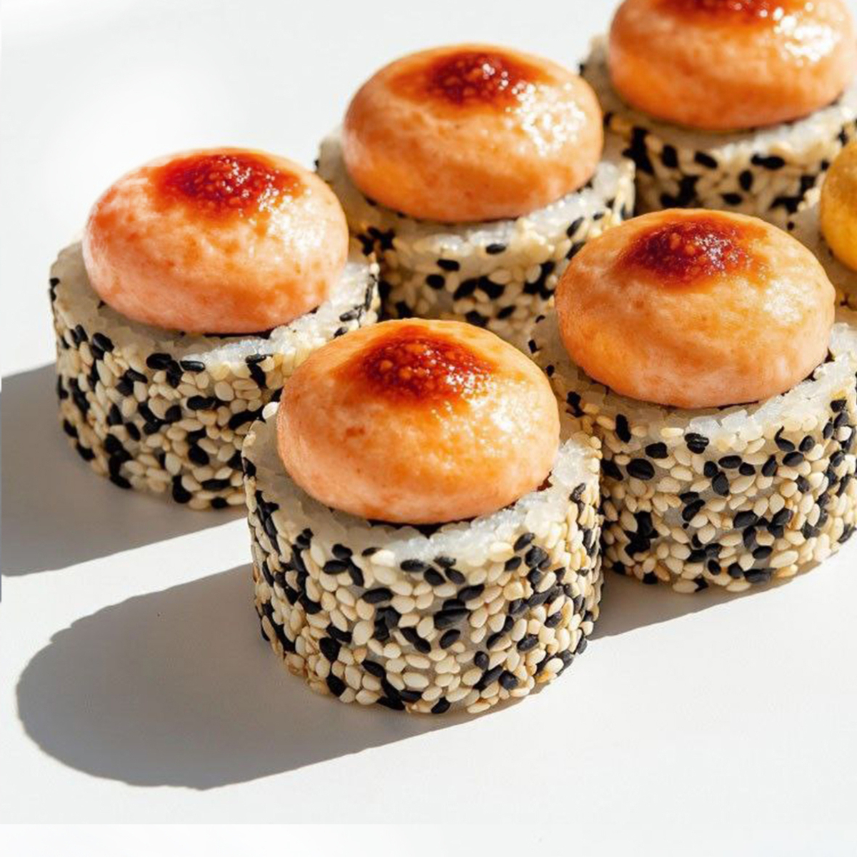 Роллы "Чикен Яки" запеченные