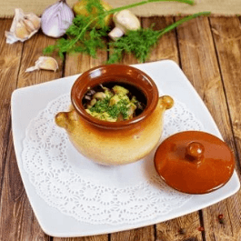 Жареха с курицей