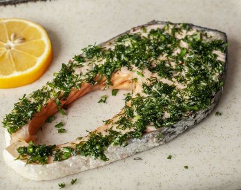 Лосось на пару