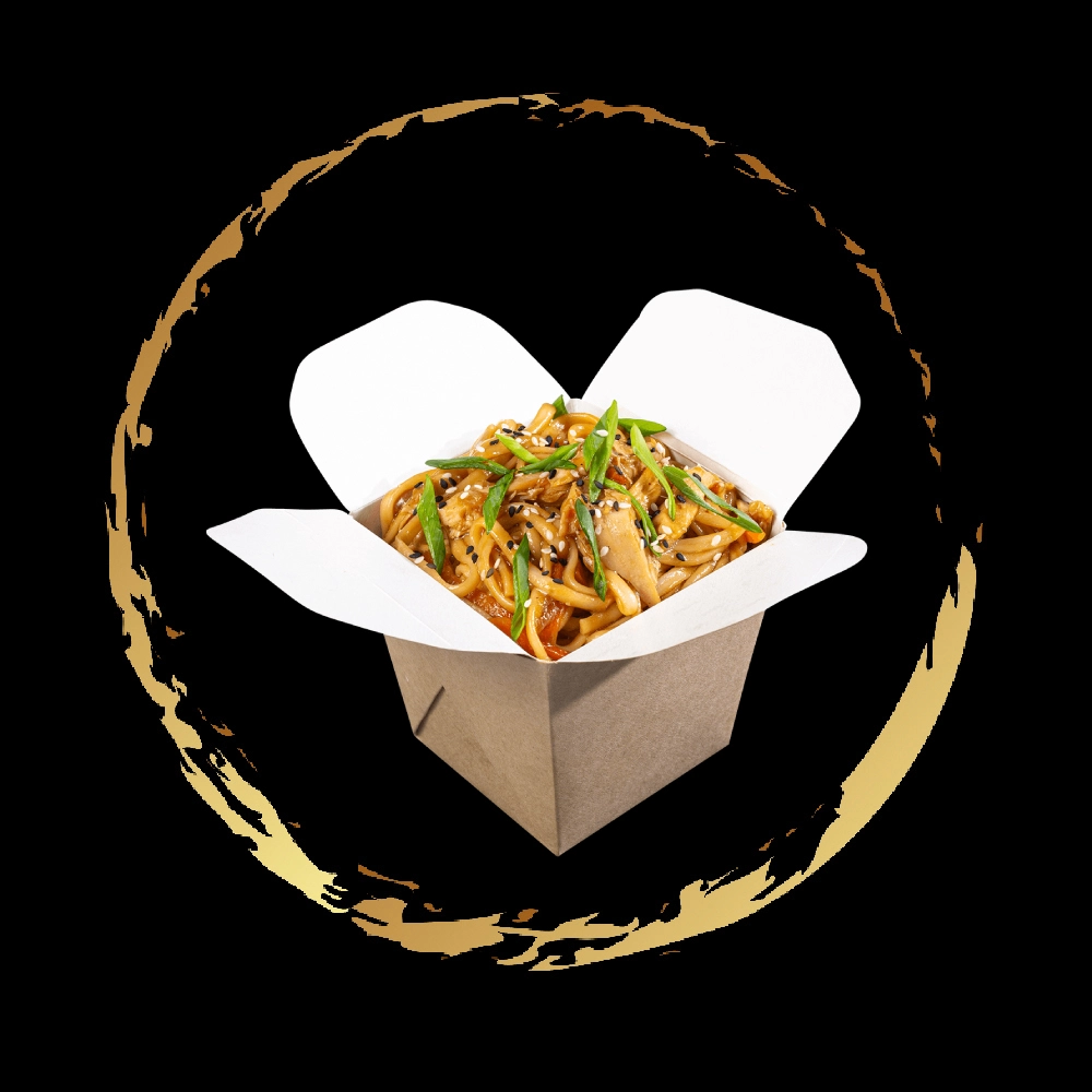 Wok с курицей