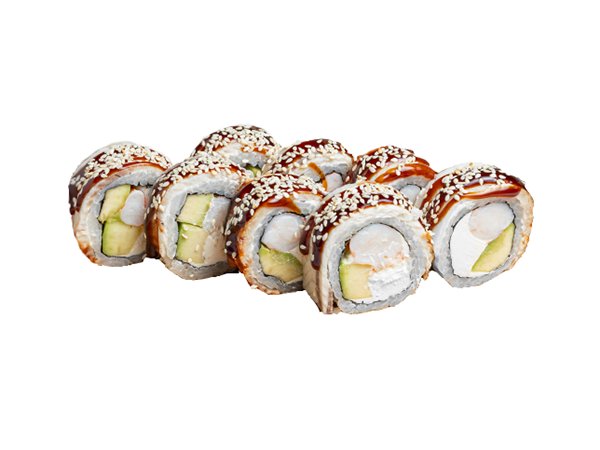 Дракон с креветкой