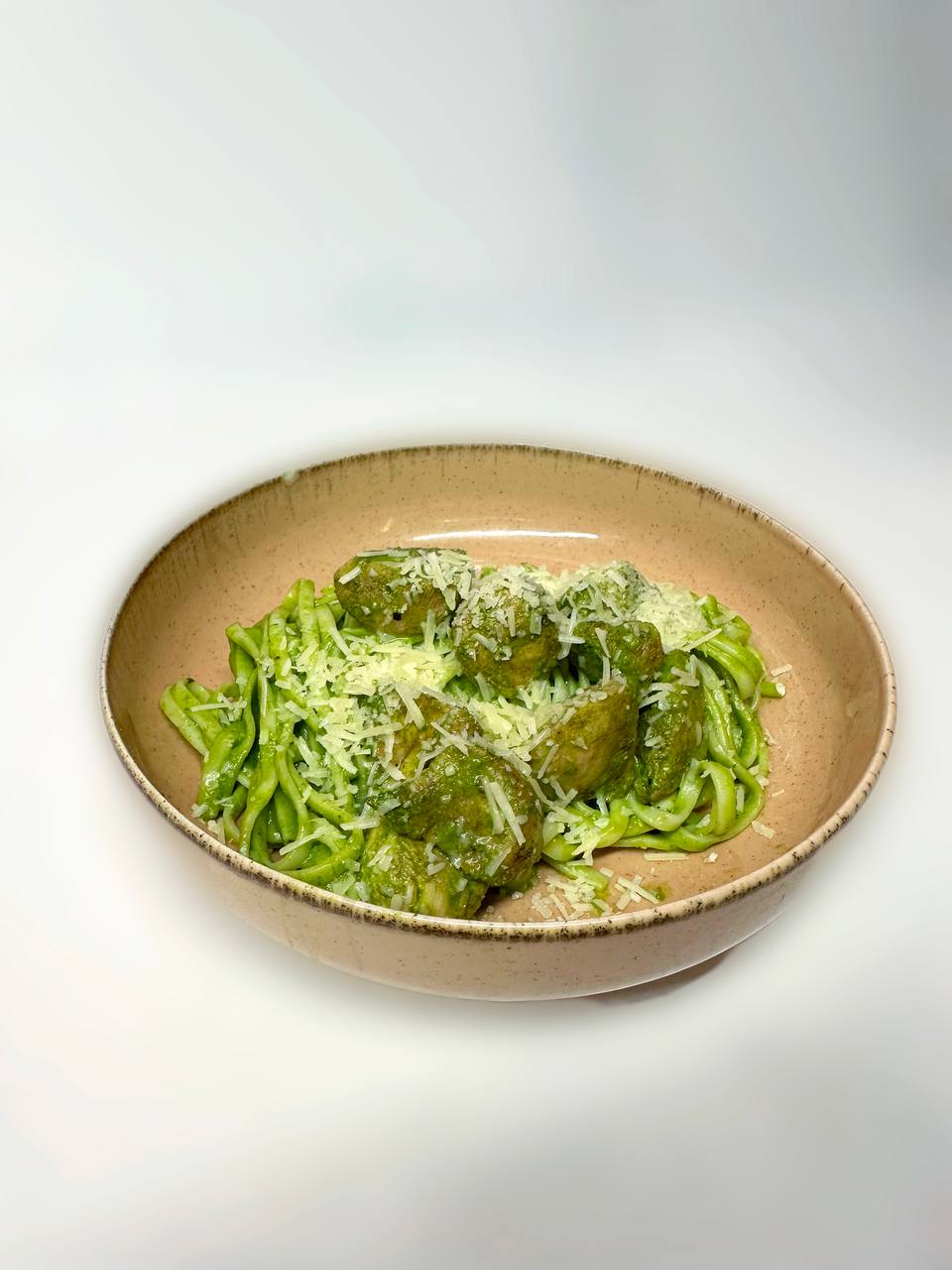 Паста песто с курочкой 