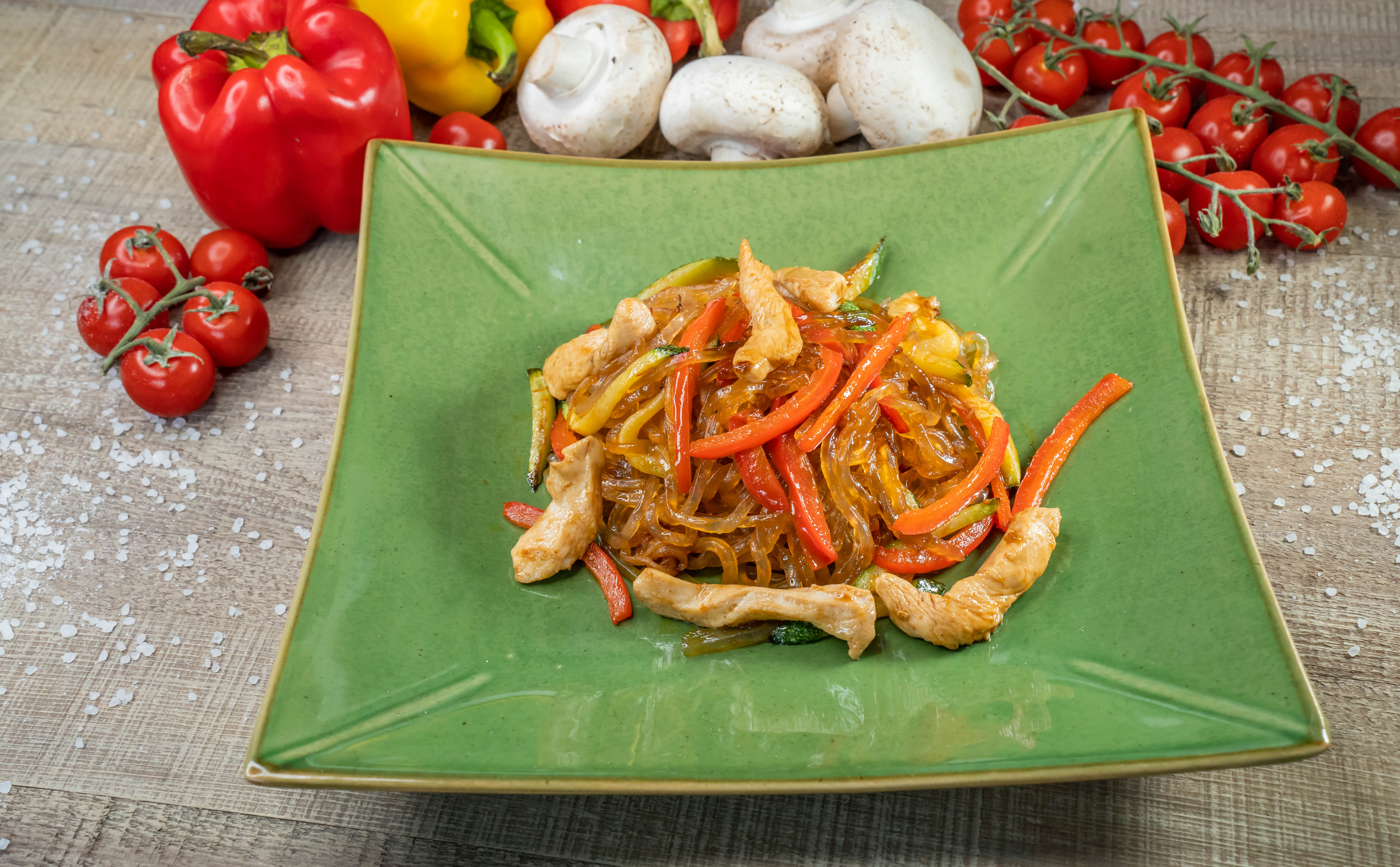 а Харусами с курицей
