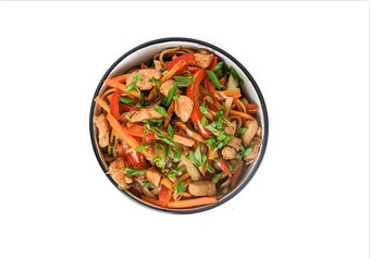 WOK с курицей 350 гр.