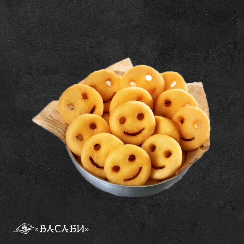 Картофельные смайлики