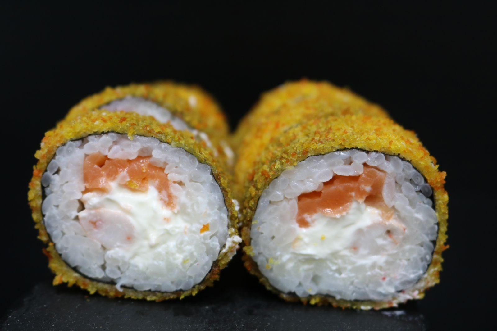 Темпура с креветкой и лососем