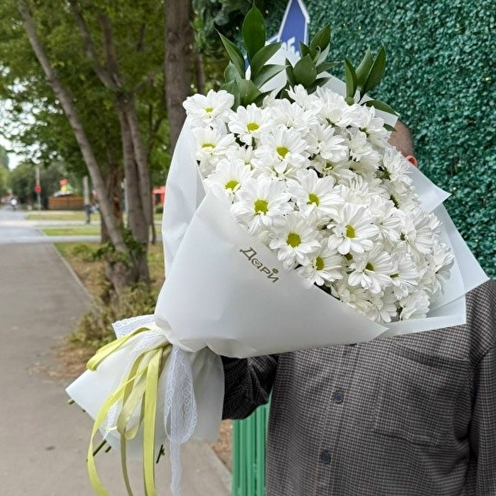 №37 Изысканный букет из ромашек