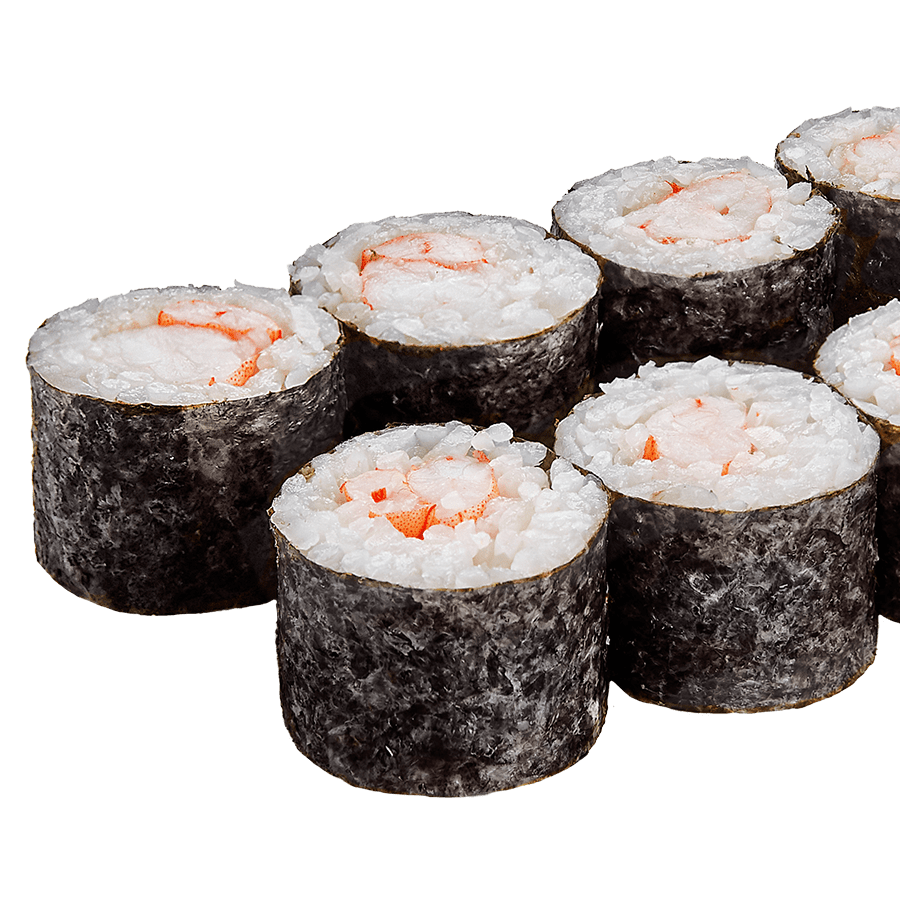 Маки с креветкой