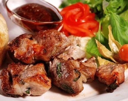 Шашлык из свинины