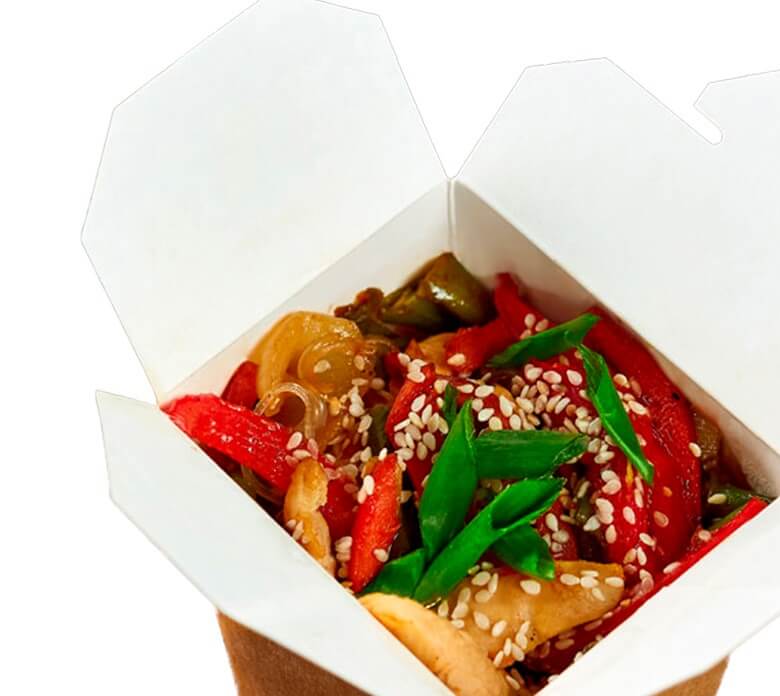 Wok Фунчоза с говядиной