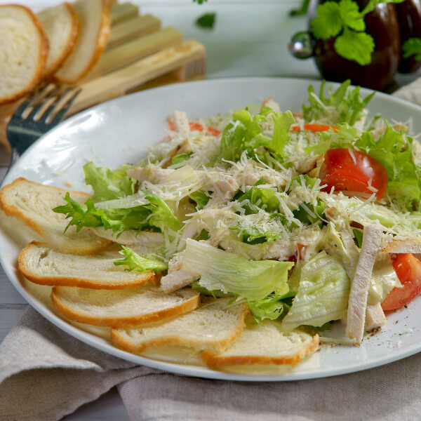 Цезарь с курицей