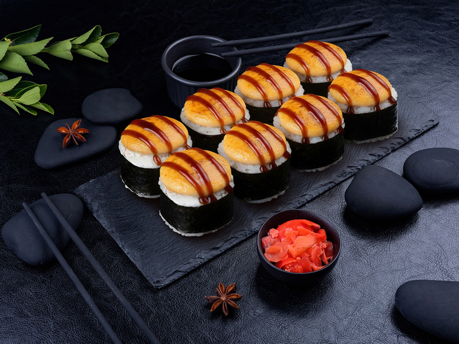 Запечённый мини-ролл Чикен чиз