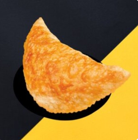 Чебурек с картофелем и зеленью