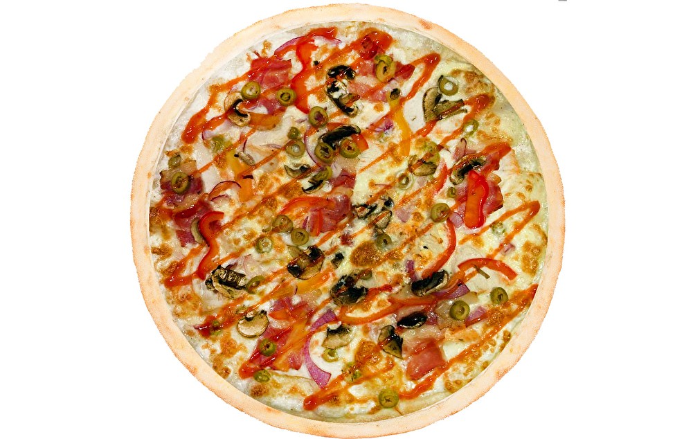 Пицца Диабло (тонкое тесто)