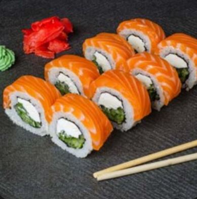 Ролл Филадельфия классик с огурцом