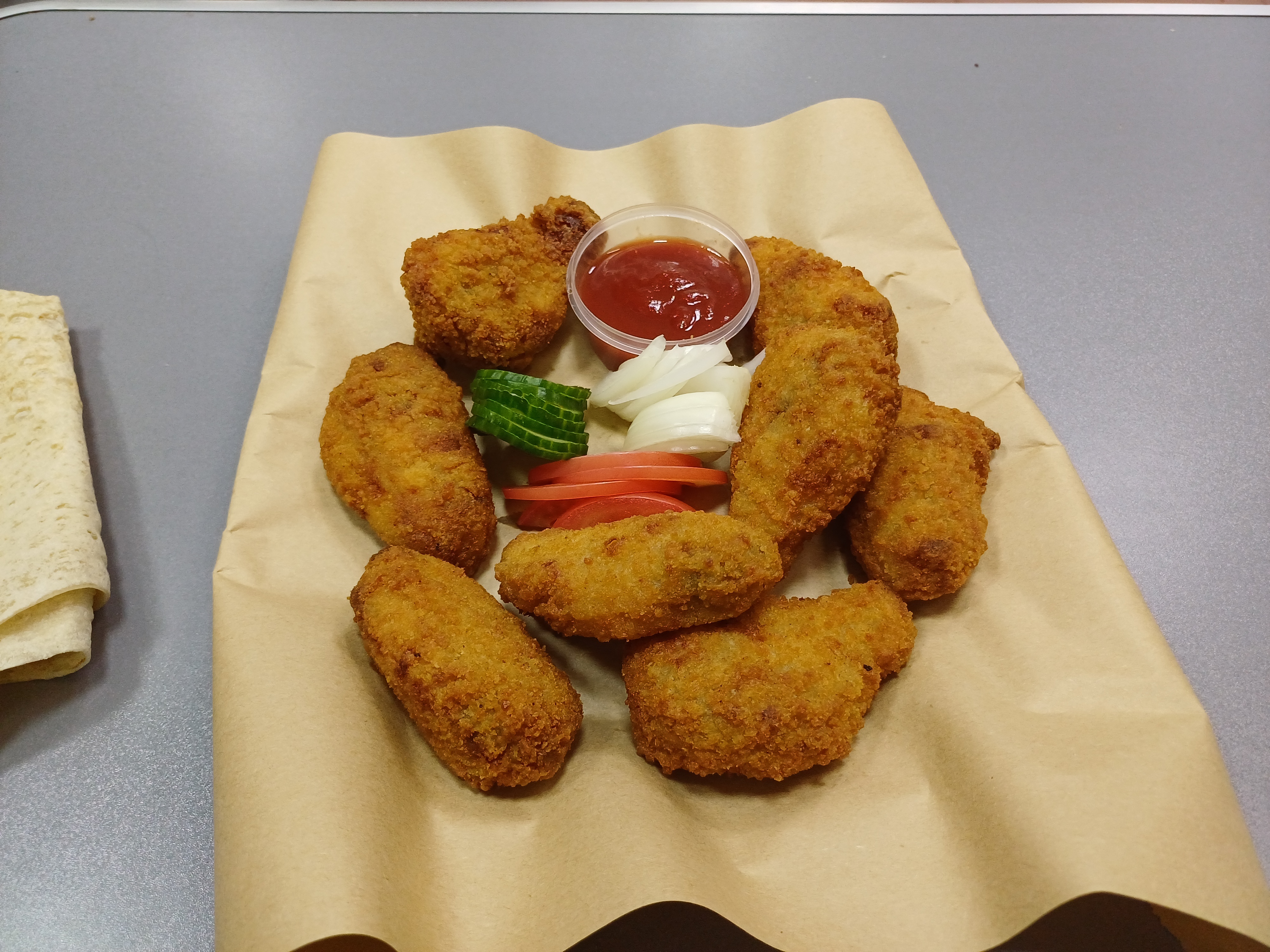 КРЫЛЫШКИ ГРИЛЬ БОКС + соус