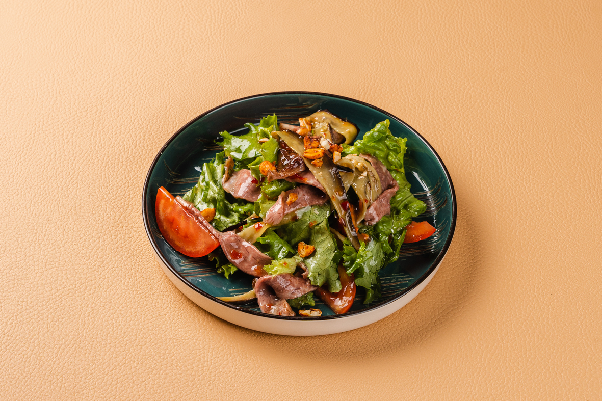 Говядина и баклажан