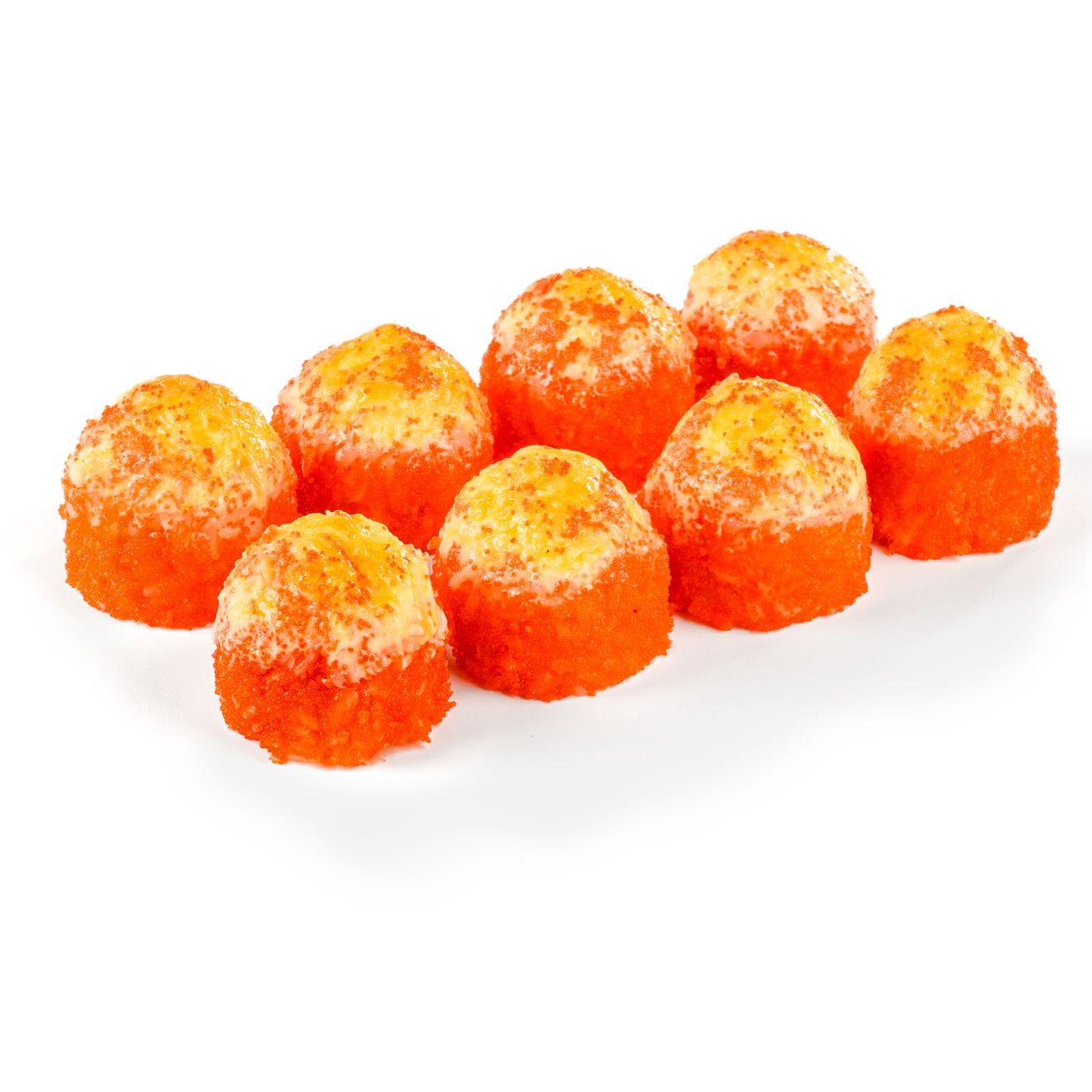 Запеченый с крабом и креветкой 4 шт