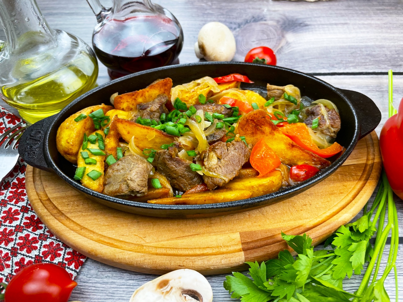 Баранина из под сача