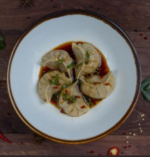 Цзяоцзы с мраморной говядиной