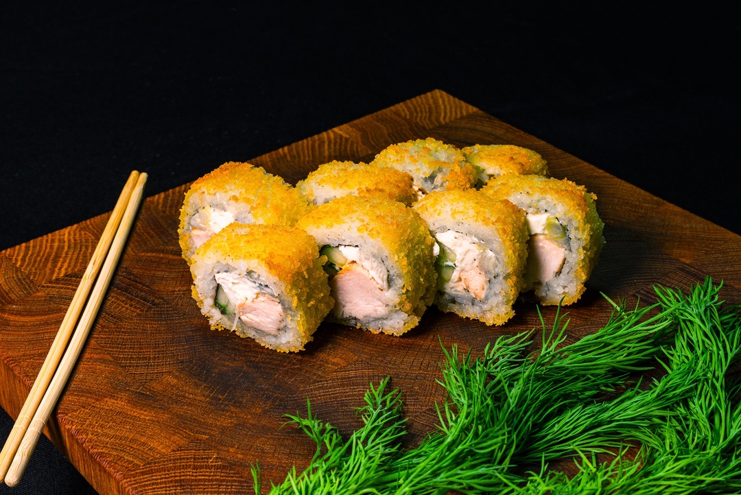 Горячий с курицей