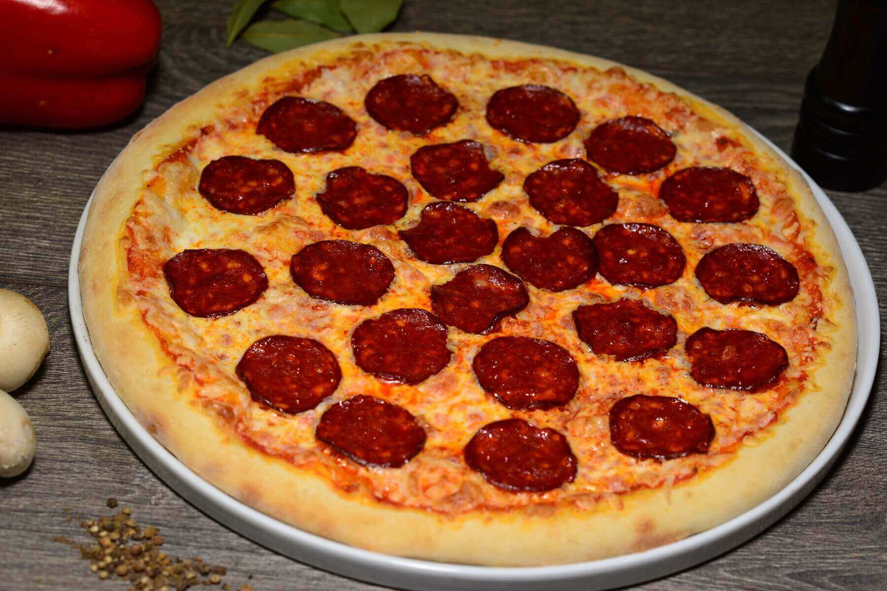 Пицца пепперони. 500гр.