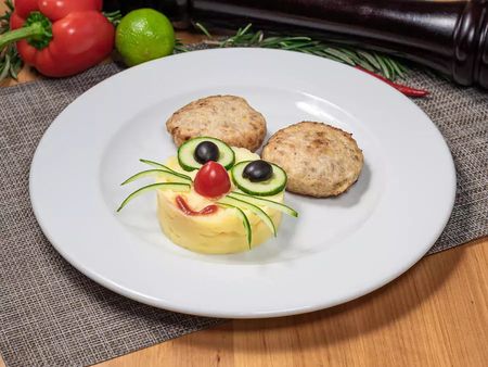 Котлетки куриные Микки Маус