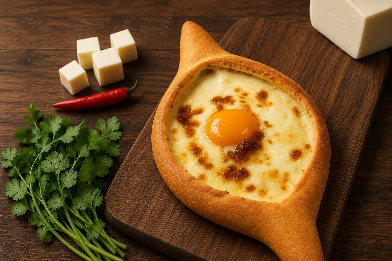 Хачапури по-аджарски