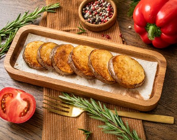 Картофель дольками на гриле