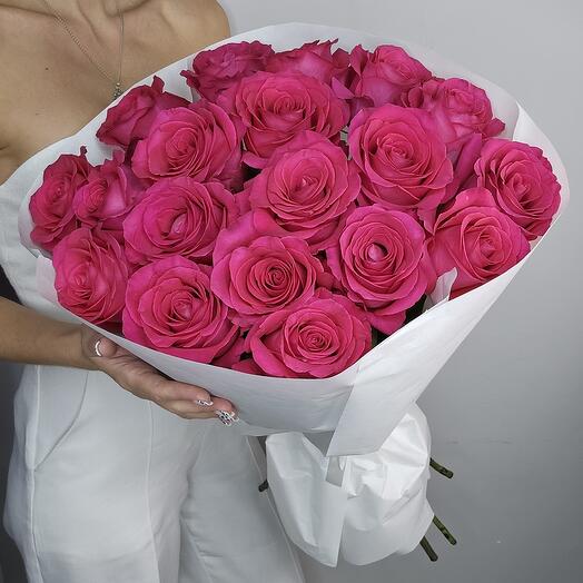 Букет с ароматной розы "Пинк Флойд"