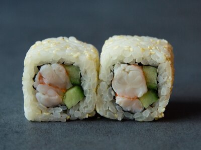 Калифорния с кунжутом