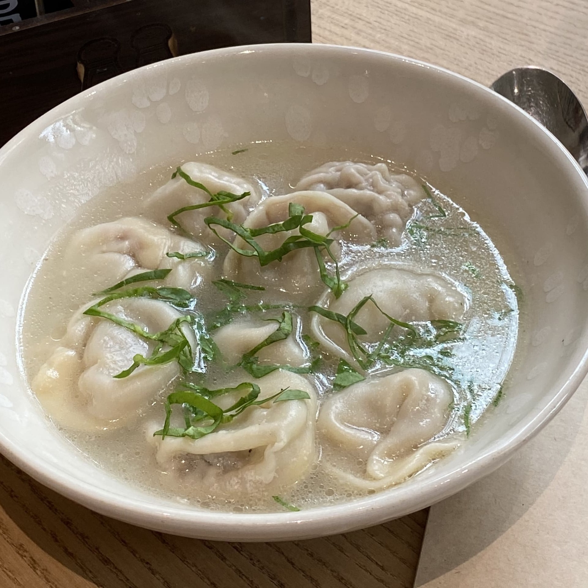 Ч.Пельмени с зеленью