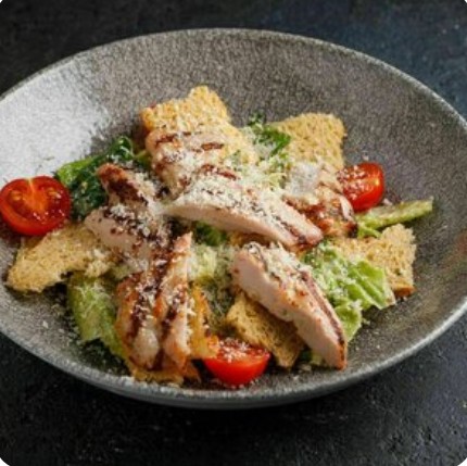 Цезарь с курицей