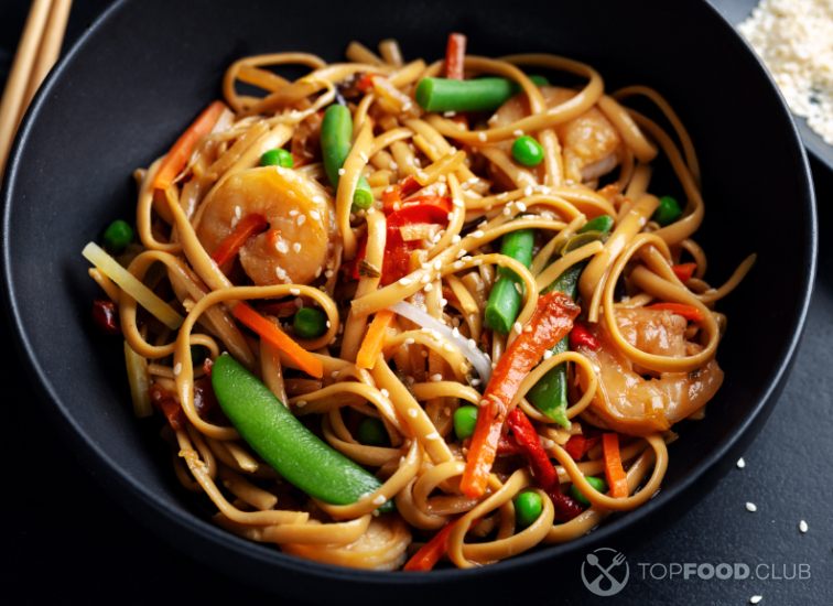 Лапша "Удон"с морепродуктами