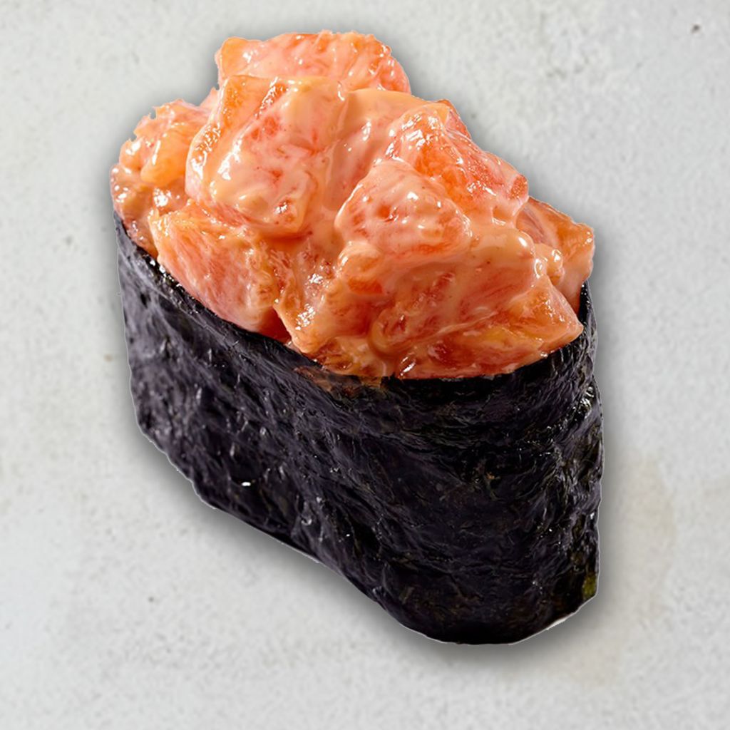 С лососем-спайс